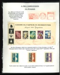 Stamp of Thematics CHESS: 1923-1968 Extensive Specialised Thematic collection of Chess