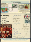 Stamp of Thematics Football: The development of the game in England until 1966 World Cup