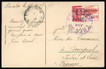Stamp of Colonies françaises » Cameroun 1915, deux cartes postales ayant réellement voyagé