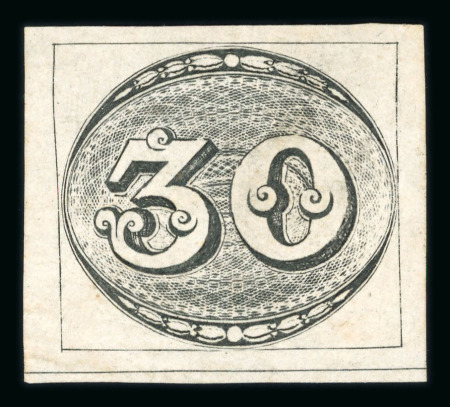 Stamp of Brazil » 1843 Bull's Eyes Brazil 1843 Bulls Eyes 30r and 60r unused