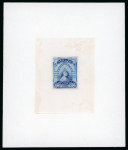 Stamp of Egypt » 1867-69 Penasson » Essays 1867 Essay of the National Banknote Co., New York: 20pa blue On India paper, mounted on card, very fine and scarce