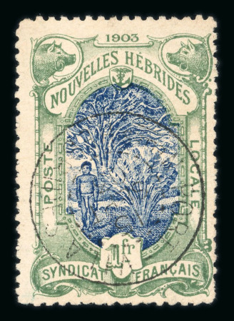 Stamp of Colonies françaises » Nouvelles-Hébrides 1897-1970, joli lot composé de divers timbres neufs