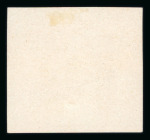 Stamp of Egypt » 1867-69 Penasson » Essays 1869 Essay by Renard, Paris: Sphinx and Pyramid 20pa brown with overprint in black imperforated on white glazed paper, very fine and scarce (Nile Post E44)