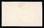 Stamp of Egypt » 1888-1906 New Currency 1906 Essay of Bradbury Wilkinson & Co. Ltd.: 10m mauve and black, imperforated essay showing centre without Camel & Bedouins, an attractive and rare showpiece