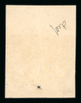 Stamp of Egypt » 1888-1906 New Currency 1906 Essay of Bradbury Wilkinson & Co. Ltd.: Sphinx and Pyramid 5m dark green and black, imperforated essay on thick carton paper, very fine, attractive and rare (Nile Post E142)