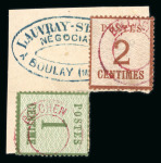 Stamp of France » Alsace-Lorraine 1870-1871, dans une reliure très belle collection d'Alsace-Lorraine