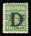 Stamp of France » Colis Postaux 1892-1960, exceptionnelle collection de colis postaux