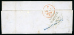 Stamp of Ireland » Postal History (Arranged alphabetically by County) Kilkenny - Ballingarry to Tullaroan: 1737-1860 Attractive group of eight-nine covers or part covers mounted on 68 album pages, showing an array of postal markings including mileage mkgs BALLINGARY/55 in red, CALLAN/65 in