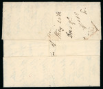 Stamp of Ireland » Postal History (Arranged alphabetically by County) Kilkenny - Ballingarry to Tullaroan: 1737-1860 Attractive group of eight-nine covers or part covers mounted on 68 album pages, showing an array of postal markings including mileage mkgs BALLINGARY/55 in red, CALLAN/65 in