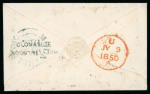 Stamp of Ireland » Postal History (Arranged alphabetically by County) Laois and Longford - Abbeyleix to Richmond Harbour: 1739-1860 Attractive group of ninety-one covers or part covers mounted on 68 album pages, showing an array of postal markings including mileage mkgs ABBEYLEIX/47 in bla