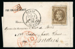 Stamp of France » Guerre de 1870-1871 1870-71, Ensemble de + de 45 Ballons Montés du Siège