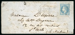 Stamp of France » Guerre de 1870-1871 1870-71, Ensemble de + de 45 Ballons Montés du Siège