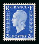 Stamp of France » Collections 1849-1995, dans trois reliures Yvert belle collection