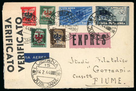 Stamp of Germany » German WWII Occupation Issues » German Occupation WW II Laibach Withdrawn