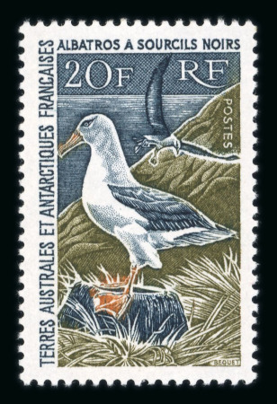 Stamp of Colonies françaises » TAAF 1948-1970, collection complète poste 1955-1968 et PA