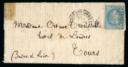 Stamp of France » Guerre de 1870-1871 1870-71, Collection d'exposition avec 87 ballons montés