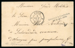 Stamp of France » Guerre de 1870-1871 1870-71, Collection d'exposition avec 87 ballons montés