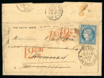 Stamp of France » Guerre de 1870-1871 1870-71, Collection d'exposition avec 87 ballons montés