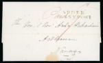 Stamp of Ireland » Postal History (Arranged alphabetically by County) Louth - Ardee to Townley Hall: 1734-1860 Attractive group of eight-six covers or part covers mounted on 61 album pages, showing an array of postal markings including mileage mkgs ARDEE/35 in red, ARDEE/34 (4) one with PO