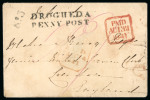 Stamp of Ireland » Postal History (Arranged alphabetically by County) Louth - Ardee to Townley Hall: 1734-1860 Attractive group of eight-six covers or part covers mounted on 61 album pages, showing an array of postal markings including mileage mkgs ARDEE/35 in red, ARDEE/34 (4) one with PO