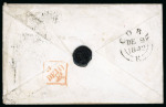 Stamp of Ireland » Postal History (Arranged alphabetically by County) Cork - Cork City: 1710-1858 Attractive group of eighty-six covers or part covers mounted on 56 album pages, showing an array of postal markings including mileage mkgs CORK/124 in red (8), curved CORK*124* in red(2), line