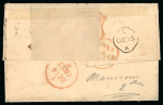 Stamp of Ireland » Postal History (Arranged alphabetically by County) Wexford - Adamstown to Enniscorthy: 1773-1860 Attractive group of eighty-six covers or part covers mounted on 54 album pages, showing an array of postal markings including mileage mkgs BROADWAY/80 in red and black (5), C