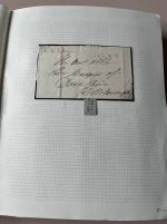 Stamp of Ireland » Postal History (Arranged alphabetically by County) Down - Laurencetown - Warrenpoint: 1778-1860 Attractive group of fifty-five covers or part covers mounted on 41 album pages, showing an array of postal markings including mileage mkgs two types NEWRY/50 in red (8), two w