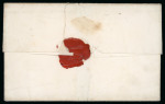 Stamp of Ireland » Postal History (Arranged alphabetically by County) Down - Laurencetown - Warrenpoint: 1778-1860 Attractive group of fifty-five covers or part covers mounted on 41 album pages, showing an array of postal markings including mileage mkgs two types NEWRY/50 in red (8), two w