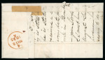 Stamp of Ireland » Postal History (Arranged alphabetically by County) Cork - Aghadown - Buttevant: 1796-1860 Attractive group of thirty covers or part covers mounted on 24 album pages, showing an array of postal markings including mileage mkgs BALLINCOLLIG/128, BALLINCOLLIG/131, BANDON/146