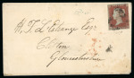 Stamp of Ireland » Postal History (Arranged alphabetically by County) Cork - Carrigaline - Curryglass: 1757-1860 Attractive group of thirty-seven covers or part covers mounted on 31 album pages, showing an array of postal markings including mileage mkgs CASTLETOWN/198 in black, CASTLETOWN/