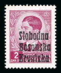 Stamp of Croatia » Local Issues Banja Luka Croatia Banja Luka 1941 local post 1din and 2din mint l.h.