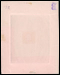 Stamp of Bosnia and Herzegovina Bosnia Herzegovina 1912 imperf 2k numbered proof in red