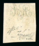 Stamp of Argentina » General issues Argentina 1864-67 Rivadavia 10c green with watermark imperf used