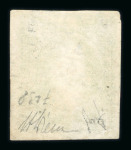 Stamp of Argentina » General issues Argentina 1867-72 No wmk 10c Rivadavia imperf used