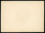 Stamp of Greece » 1906 Olympics » Proofs Olympics 1906 3L imperf sunken proof on card