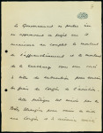 Stamp of Egypt » Airmails 1933 Aviation Congress: "Projet de subvention par S.E. Hassan Mazloum Pacha" with violet oval cachet "Congres de la Federation Aeronautique Internationale XXXII Conference Le Caire 1933", showing seven-page letter to the