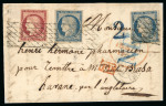 Stamp of France » Type Cérès de 1849-1850 1852, Devant de lettre de la France à destination de