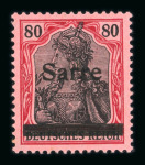 Stamp of Colonies françaises » Sarre 1920-1959, très belle collection neufs **/*/obl très