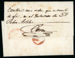 Stamp of Cuba » Internal Mail Cuba 1846 entire Artemisa to Habana