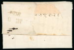 Stamp of Cuba » Incoming Mail Cuba 1823 and 1829 entires from Jamaica to Spain via Cuba and to Cuba