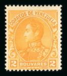 Stamp of Venezuela Venezuela 1899-1901 2b orange mint 