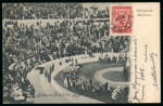 Stamp of Greece » 1906 Olympics » Covers Greece 1906 Olympics postcard used to tonkin, Indo China