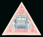 Stamp of Colonies françaises » Côtes des Somalis 1894-1966, très bel ensemble de timbres et séries complètes