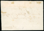 Stamp of France » Type Cérès de 1849-1850 1849, exceptionnel affranchissement de la première émission composé d'une tête-bêche du n°1 Cérès 