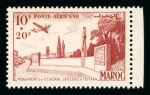 Stamp of Colonies françaises » Maroc 1891-1950, bel ensemble uniquement composé de bonnes