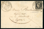 Stamp of France » Type Cérès de 1849-1850 1853, Lettre de Marseille (Bouches du Rhône) pour Carmagnola