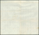 Stamp of Egypt » 1879 De La Rue » Proofs Complete proof sheet of two hundred and forty showing the narrow Crescent and Star watermark comprising four panes of sixty and separated by gutter margins with POSTE EGYPTIENNES watermark, outstanding showpiece