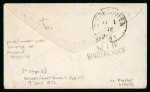 Stamp of France » Alsace-Lorraine 1853, Lettre de Cayenne (Guyane Française) pour Paris