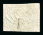 Stamp of Brazil » 1844-46 Slanting Figures Brazil 1844 Inclinados 600r used, three-margined, used