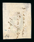 Stamp of Colombia 1861-62, group incl. 1861 2 1/2c used (YT 10 €1'000)